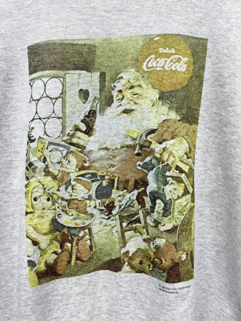 Other Designers Coca Cola - RARE🔥Vintage 90’s Coca-Cola Christmas Santa Gnomes Sweater