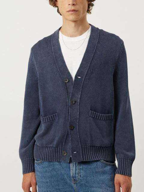 Corridor ACID WASH CARDIGAN - MIDNIGHT
