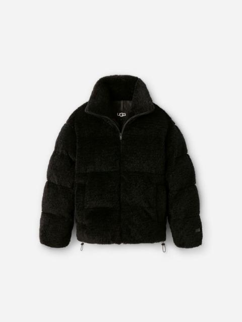 UGG ® Women's Emmalyn ®fluff Puffer Jacket Fleece in Tar