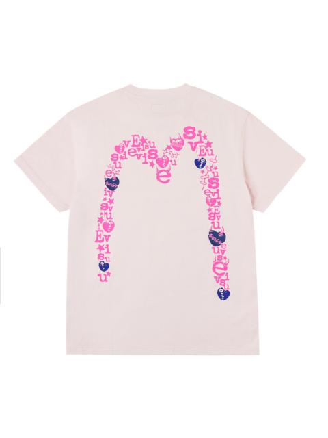 EVISU Theme Graphic Daicock Printed T-Shirt