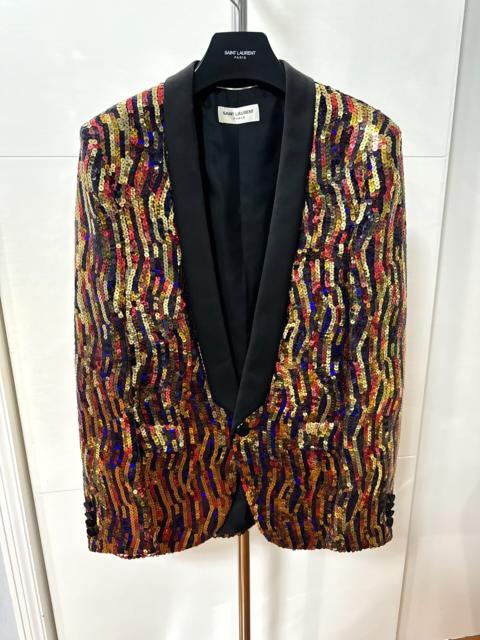 SAINT LAURENT Saint Laurent SLP 16SS runway collection: Glass Suit