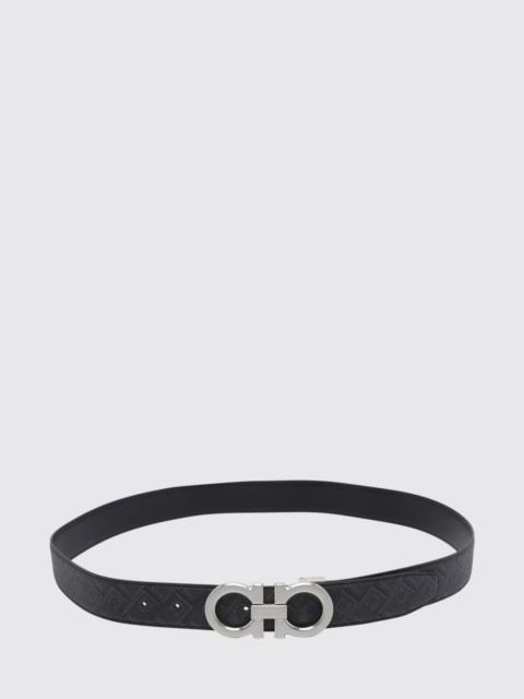 FERRAGAMO FERRAGAMO Gancini Leather Belt