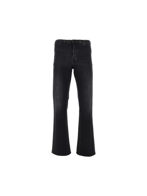 GUCCI Gucci Denim Jeans with Web Ribbon Black Men