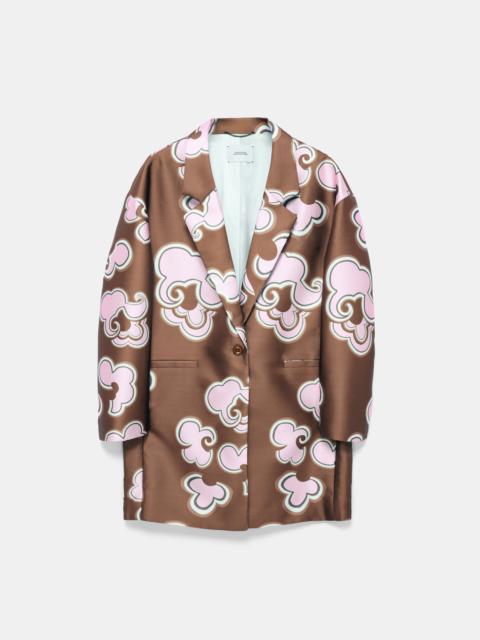 DOROTHEE SCHUMACHER FLORAL STATEMENT coat