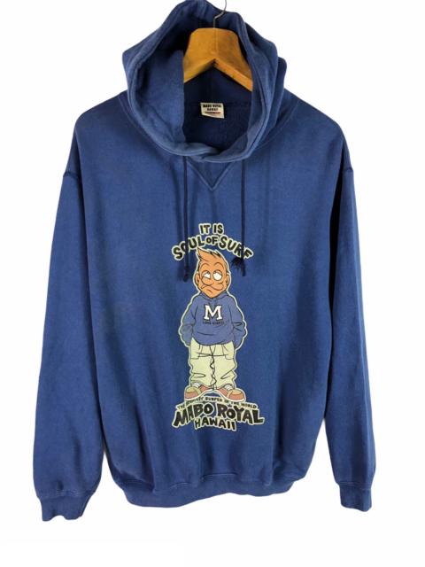 Other Designers Vintage - MABO ROYAL HAWAII FRONT BACK PRINTED LOGO HOODIE