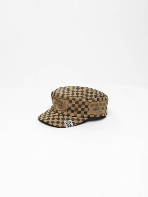 Maison MIHARAYASUHIRO Check Printed Work Cap