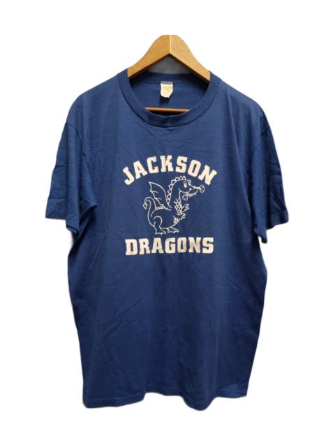 Other Designers Velva Sheen - 💥Nice Tees💥 Jackson Dragons Vintage Shirt x Made In Usa