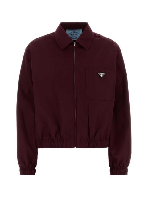 Prada Prada Women Grape Poplin Jacket