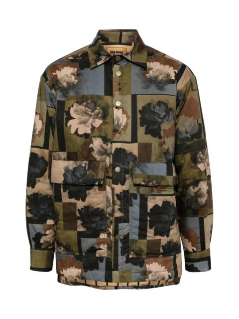 UMA WANG PRINTED SHIRT JACKET
