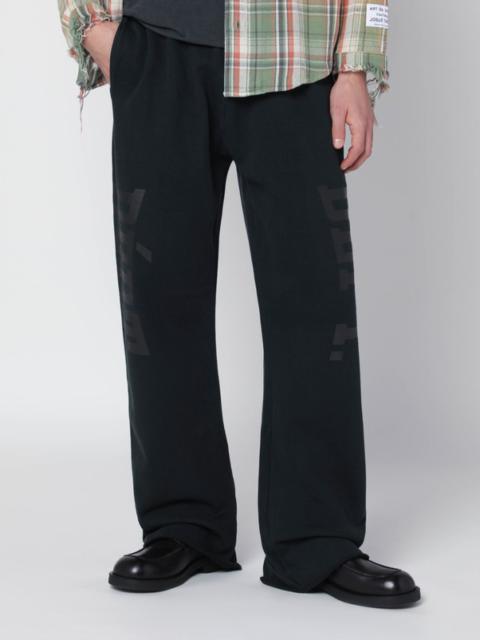 GALLERY DEPT. Black wide-leg jogging pants