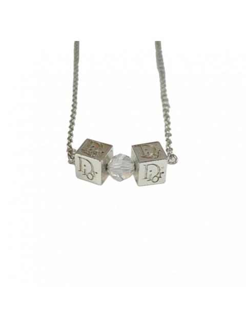 Dior Silver Dice necklace