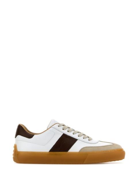 Tod's Man Multicolor Leather Sneakers