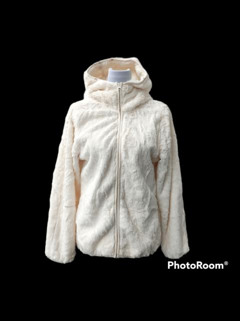 Hysteric Glamour SEMANTIC DESIGN Snow White Faux Fur Hoodie Jacket