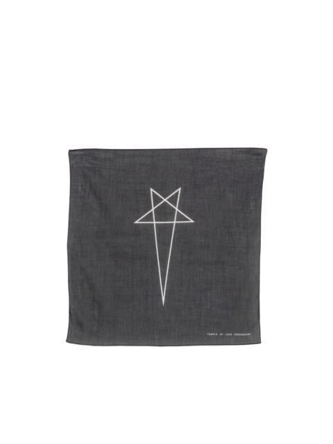 Rick Owens DRKSHDW Rick Owens Drkshdw Black Scarves Men