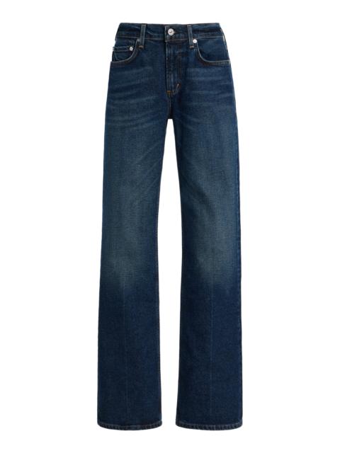 Citizens of Humanity Genova Stretch Low-Rise Bootcut Jeans dark wash