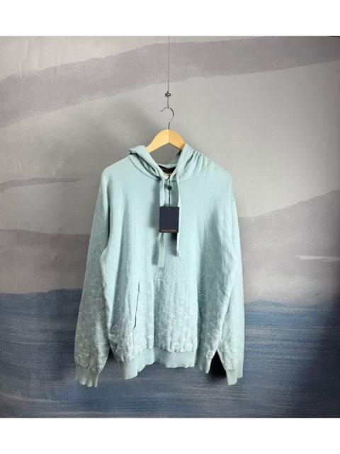 Louis Vuitton Louis Vuitton LV Ice Blue Gradient All-Over Print Hoodie