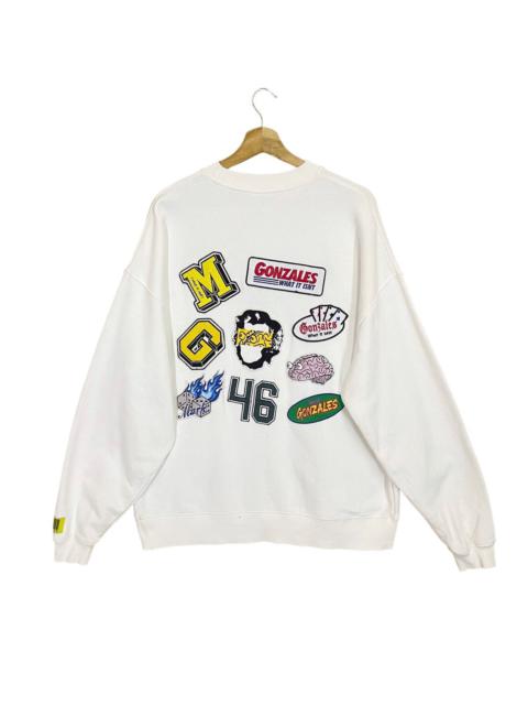 Other Designers Japanese Brand - Mark Gonzales Big Logo Crewneck Sweatshirt Size L