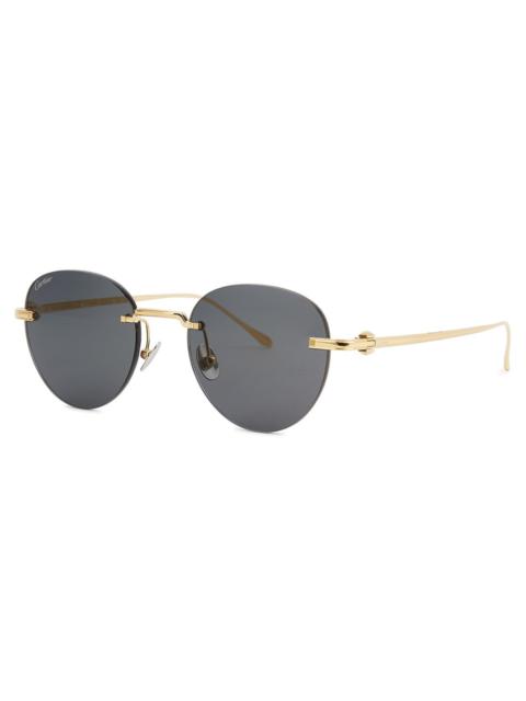 Cartier Cartier Pasha De Cartier Gold-tone Titanium Sunglasses, Sunglasses