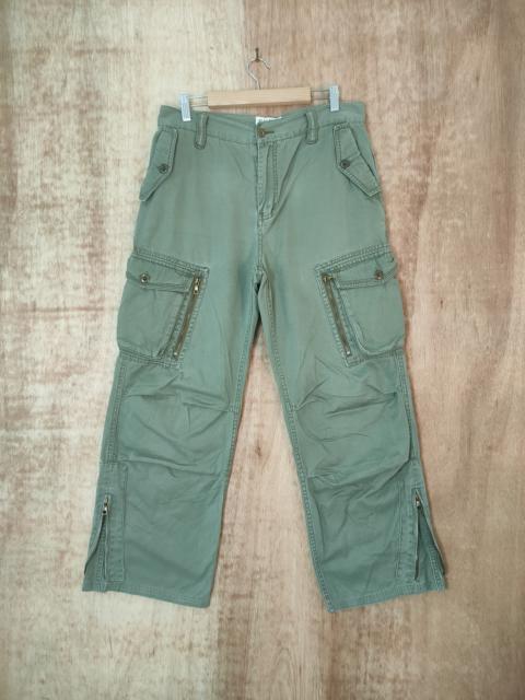 Other Designers Vintage - RCC 10 POCKET VINTAGE CARGO PANTS/ ZIP LEG OPEN