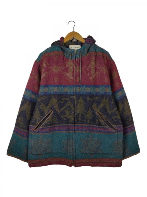 Other Designers L.L. Bean - L. L. Bean Aztec Tribe Ski Hoodie Jacket