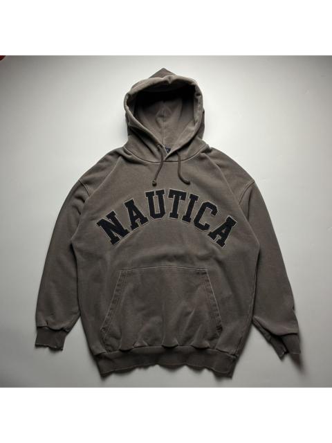 Other Designers Nautica Japan Arch Logo in Acid Wash Brown