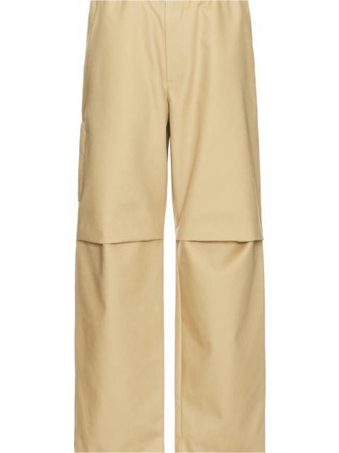 Jordan Heavy Cotton Satin Relax Fit Trousers