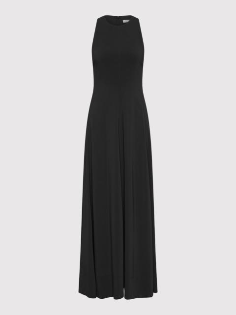 ST. AGNI Cut Away Maxi Dress - Black