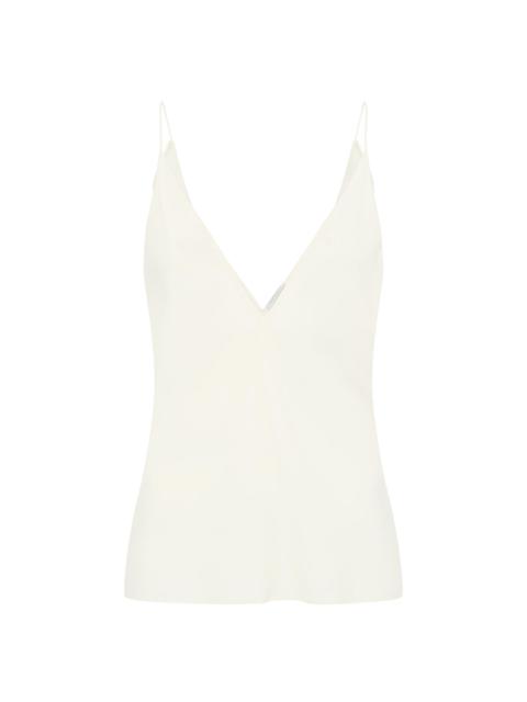 GABRIELA HEARST Maria Top in Ivory Cashmere