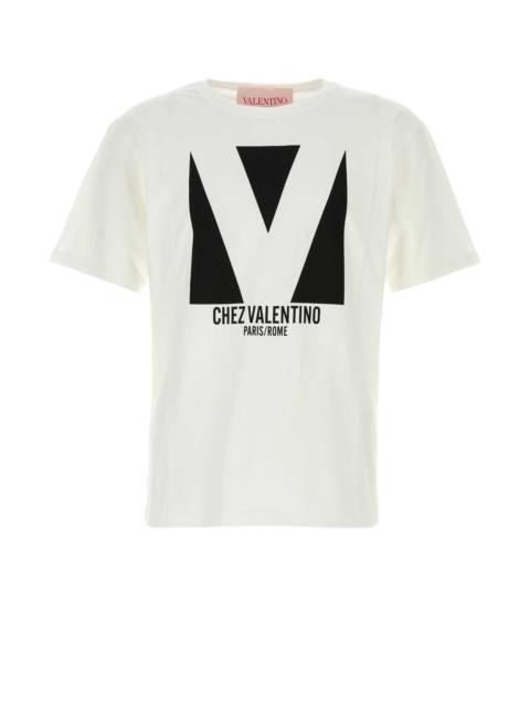 Valentino Valentino Garavani Men White Cotton T-Shirt