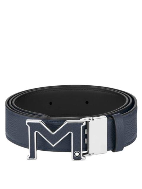 Montblanc Montblanc M Buckle 35 mm Reversible Leather Belt