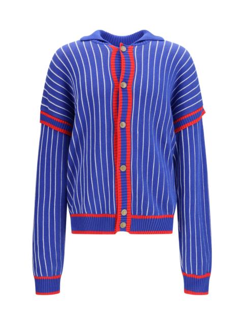GCDS Gcds Pinstripe Cardigan