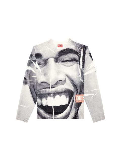 Diesel K-Victory photograph-print sweatshirt
