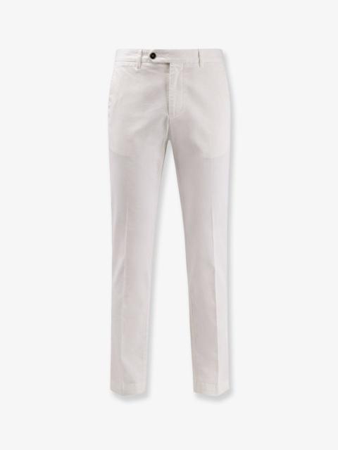 Other Designers Pt Torino Master Fit Style Stretch Cotton Trousers