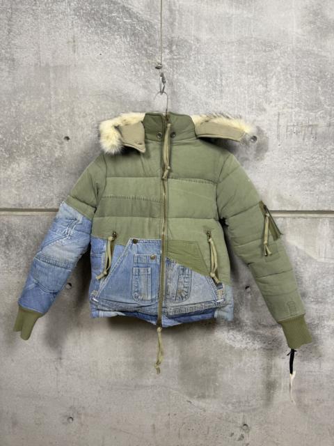 Greg Lauren $2875 Greg Lauren Army Liner Retro Puffy Jacket