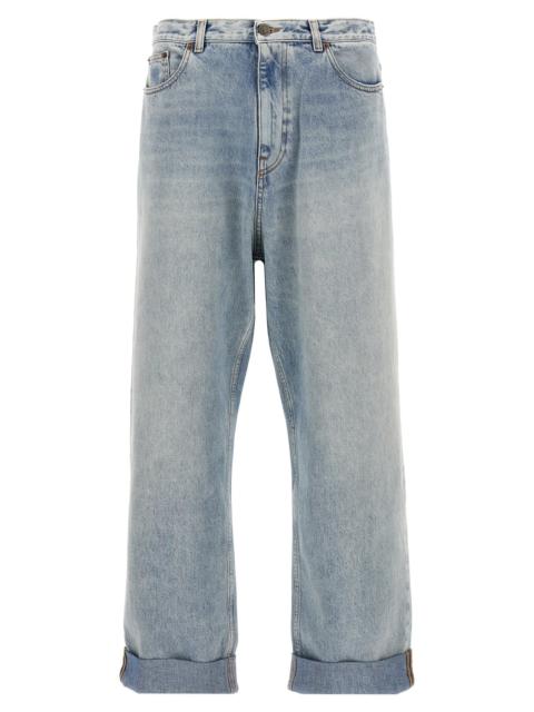 Valentino Valentino Garavani Men Valentino Garavani Turn-Up Jeans
