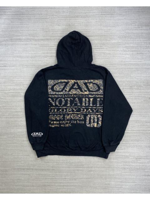 Other Designers Other - Vintage D.A.D Satisfaction Racing Back Hit Printed Hoodie