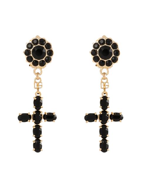 Dolce & Gabbana Dolce&Gabbana Women Drop Earrings With Crosses