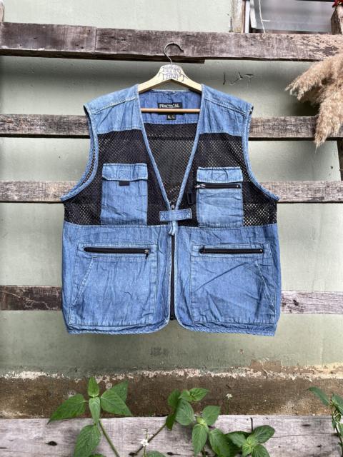 Other Designers Outdoor Life - Tactical Denim Vest Multipocket 🔐