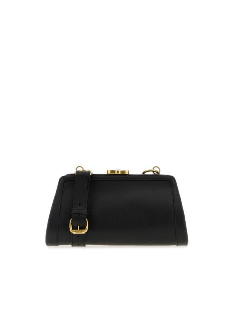 Vivienne Westwood Vivienne Westwood Black Leather Ascot Crossbody Bag