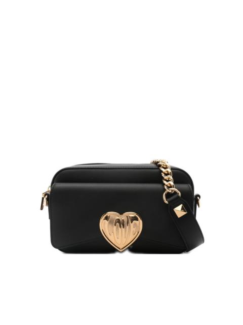 Moschino heart-detail shoulder bag