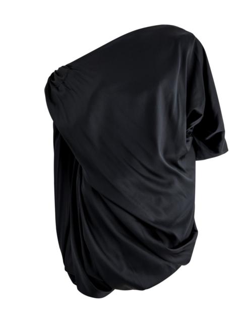 Dries Van Noten Calant Draped Stretch-silk Satin top