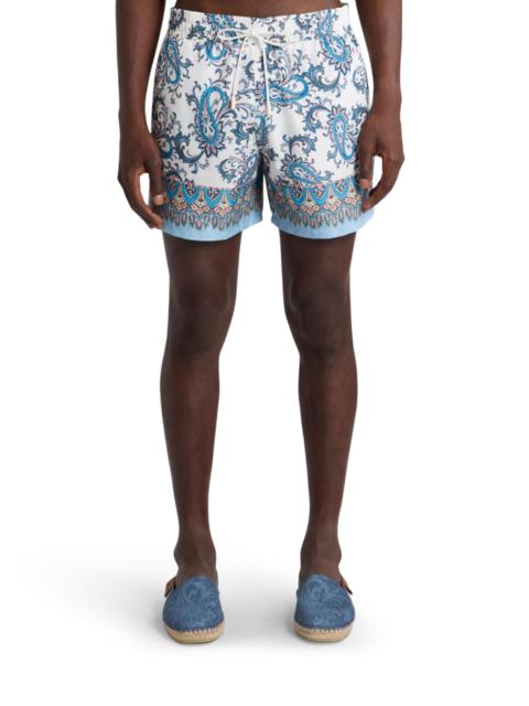 Etro SWIMSUIT WITH PAISLEY RAMAGE PRINT