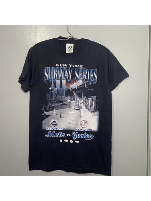 Other Designers Vintage - VTG 1999 Subway Series Memoribilia NY Mets x NY Yankees Tee