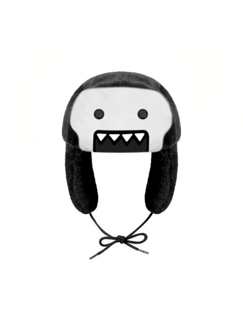 Other Designers Japanese Cartoon Anime Skull Skeleton Domo Kun Ushanka Hat Cute Y2K Warm Earflap Trapper Hat Bomber