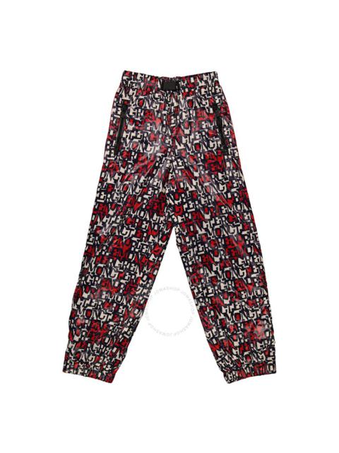 Moncler Monogram Logo Buckle Trousers