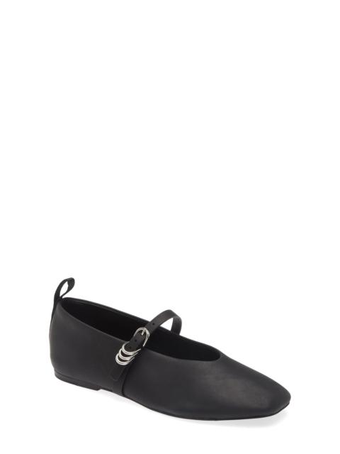 rag & bone rag & bone Spire Mary Jane Flat in Blk at Nordstrom