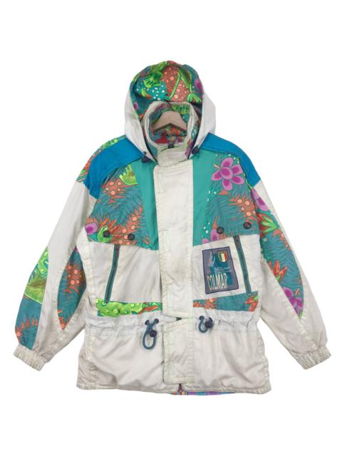 Other Designers Ski - Colmar Flower Design Hoodie Ski Jacket