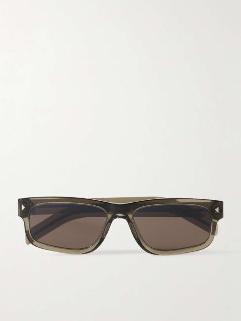 Square-Frame Acetate Sunglasses
