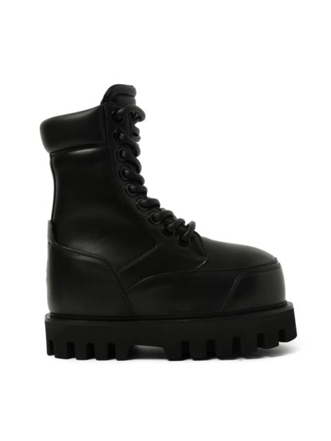 Alexander McQueen Parachute Ankle Boots in Black