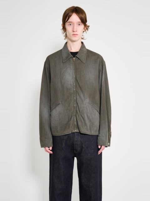 A.PRESSE A.PRESSE VINTAGE CHAMBRAY SPORTS JACKET BLACK